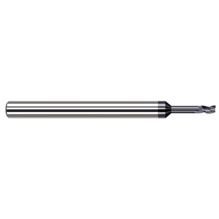 HARVEY TOOL End Mill for Exotic Alloys - Square, 0.1875" (3/16) 985412-C6